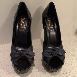 YSL Navy Pumps Size 37